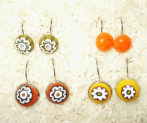 Boucles d'oreilles fusing