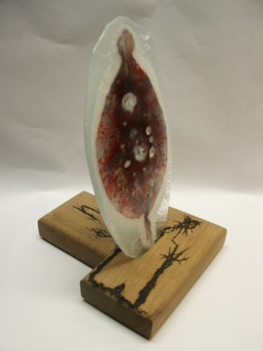 Sculpture en verre